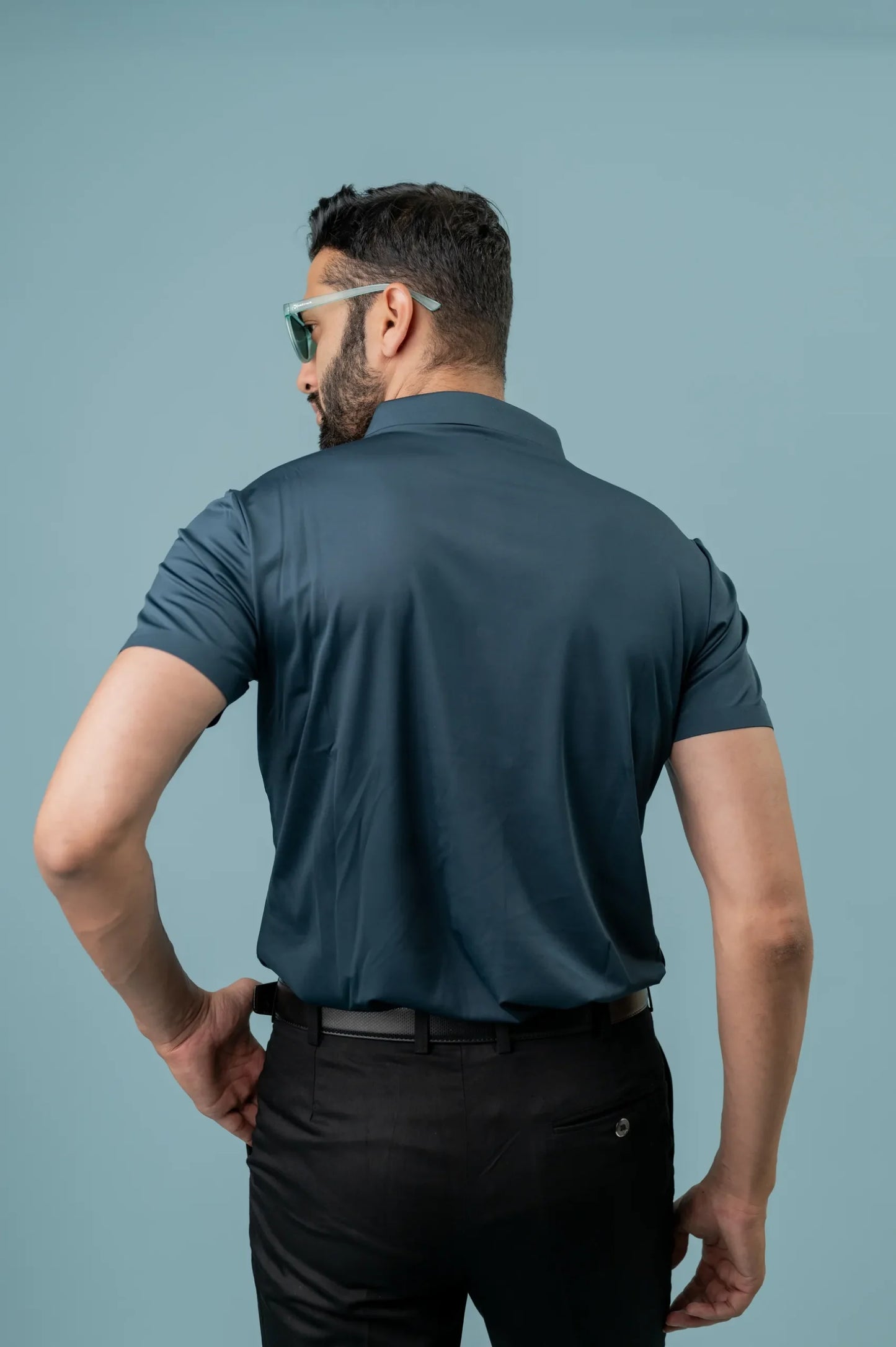 Casual Green Polo T-shirts For Men