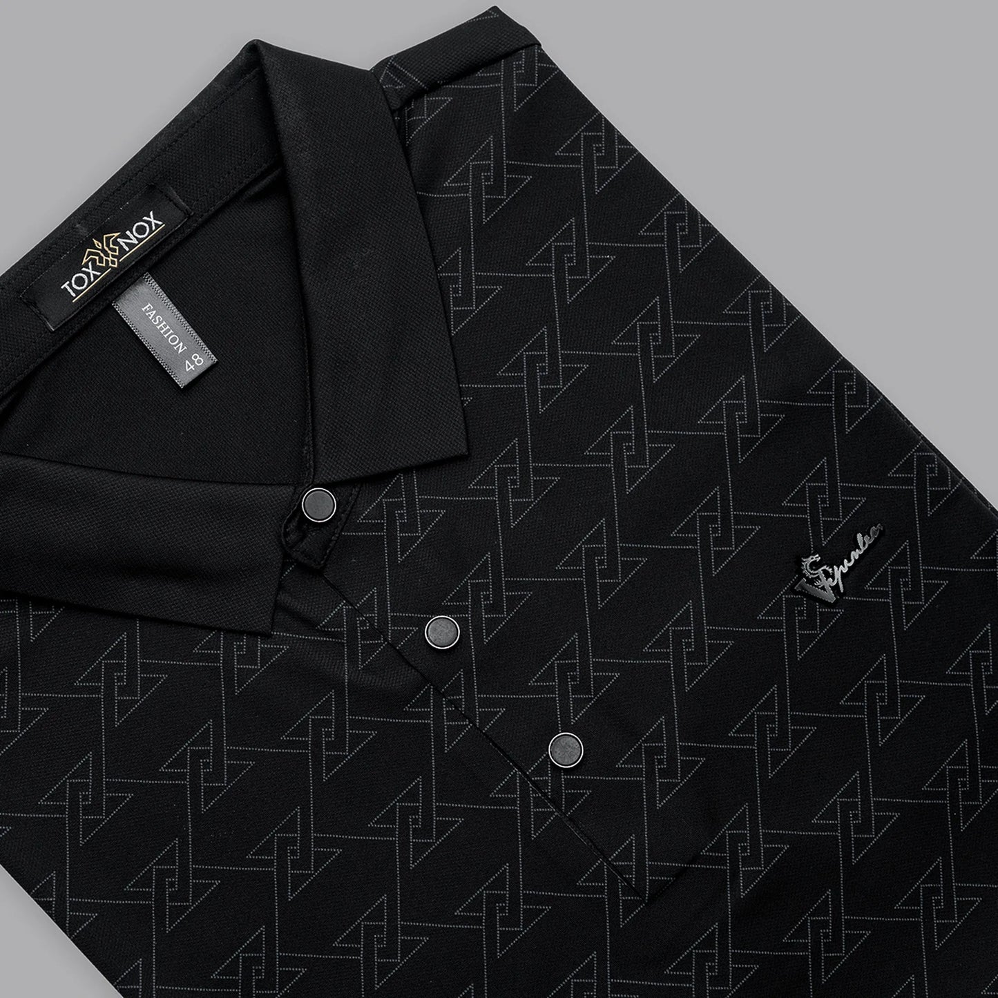 Casual Black X Printed Tshirt For Men
