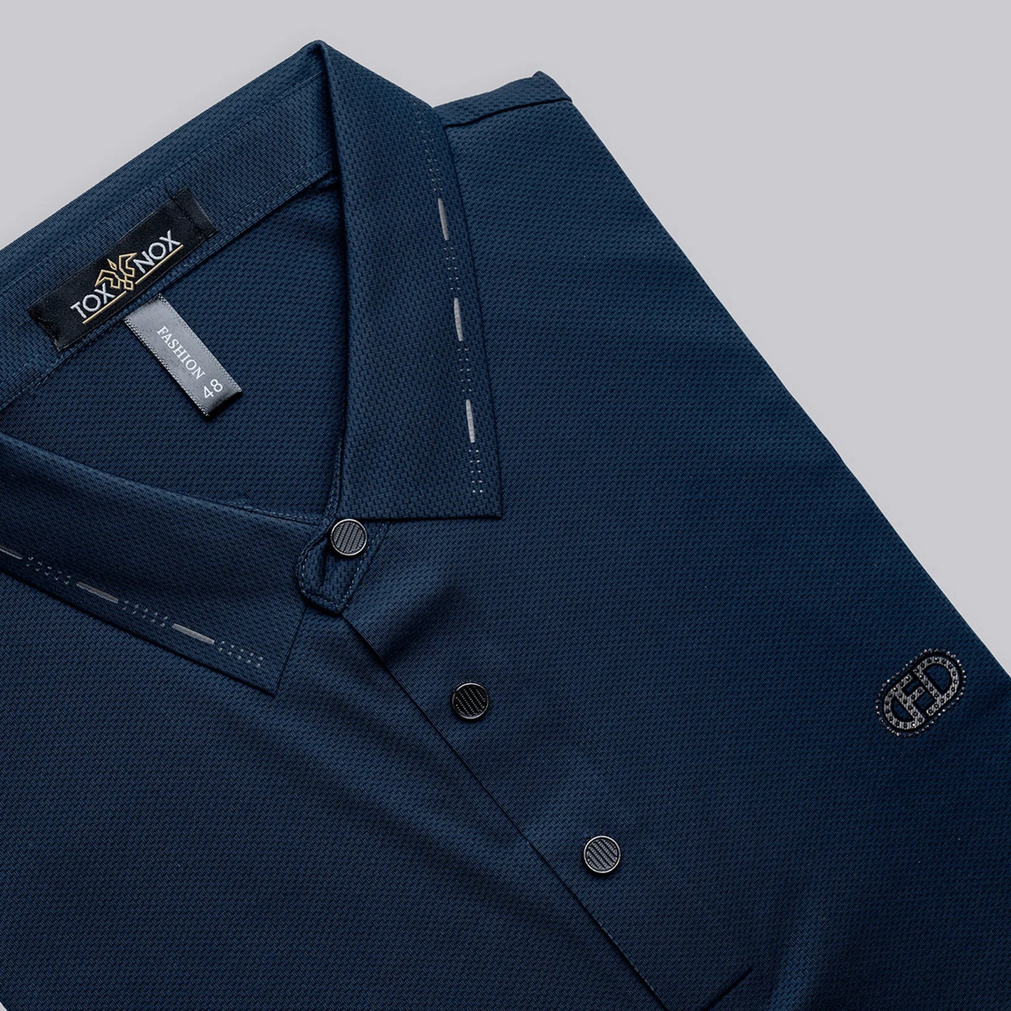 Casual Indigo Polo Men's Tshirt