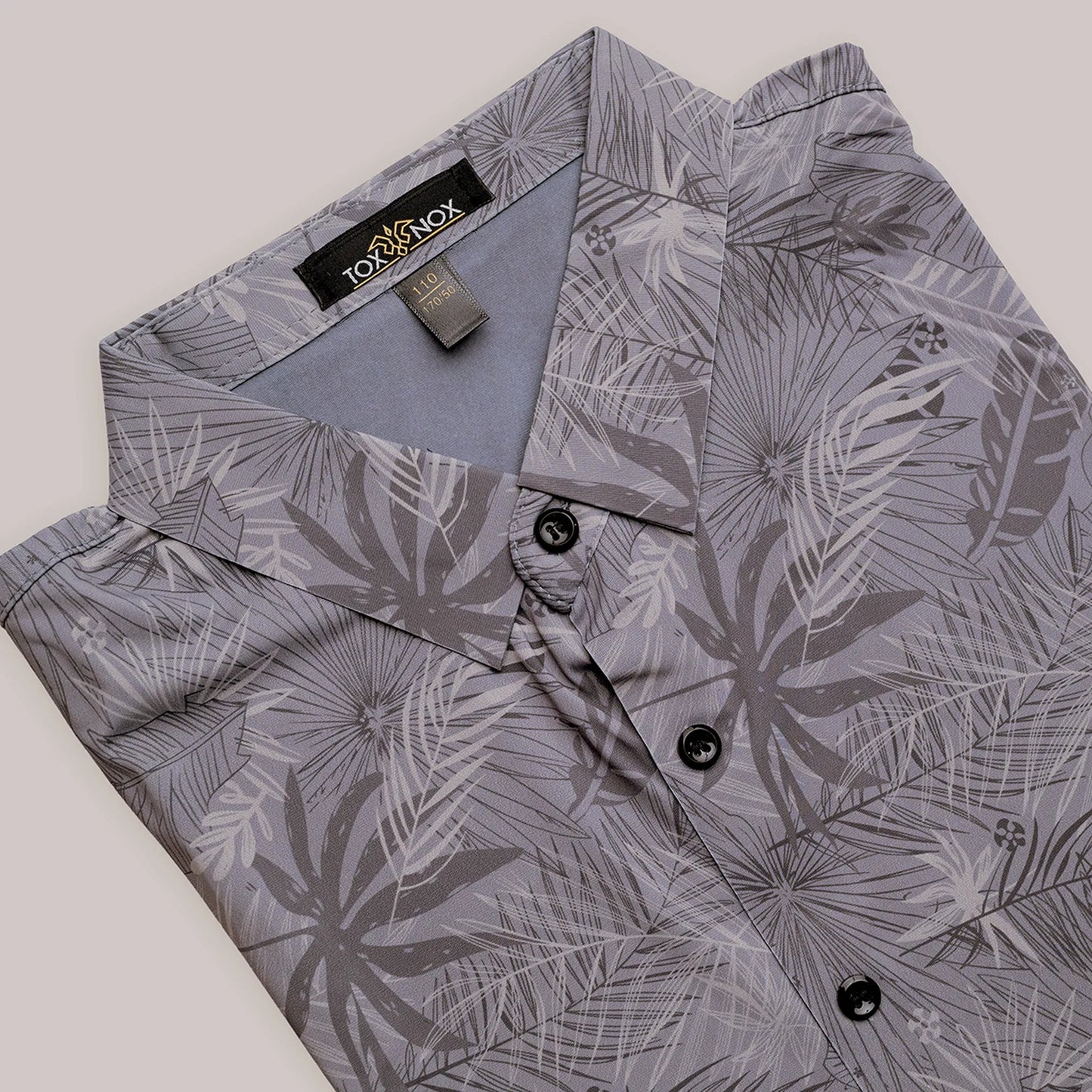 Casual Half Sleeve Gray Shirt For Men