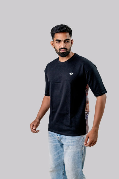 Premium Cotton Linnen Tower Printed Tshirt For Men