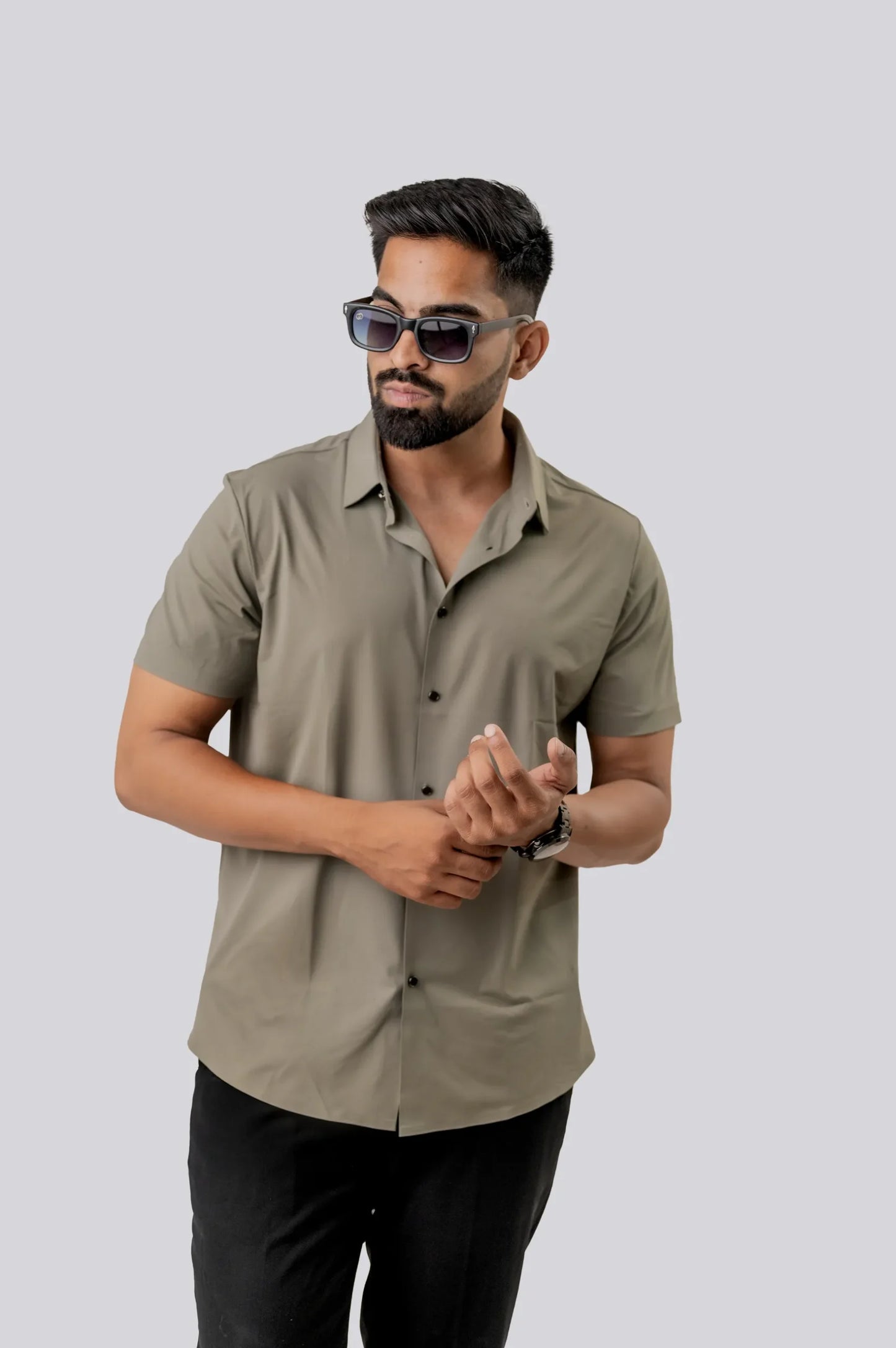 Seamless  Slate  Shirt For Men