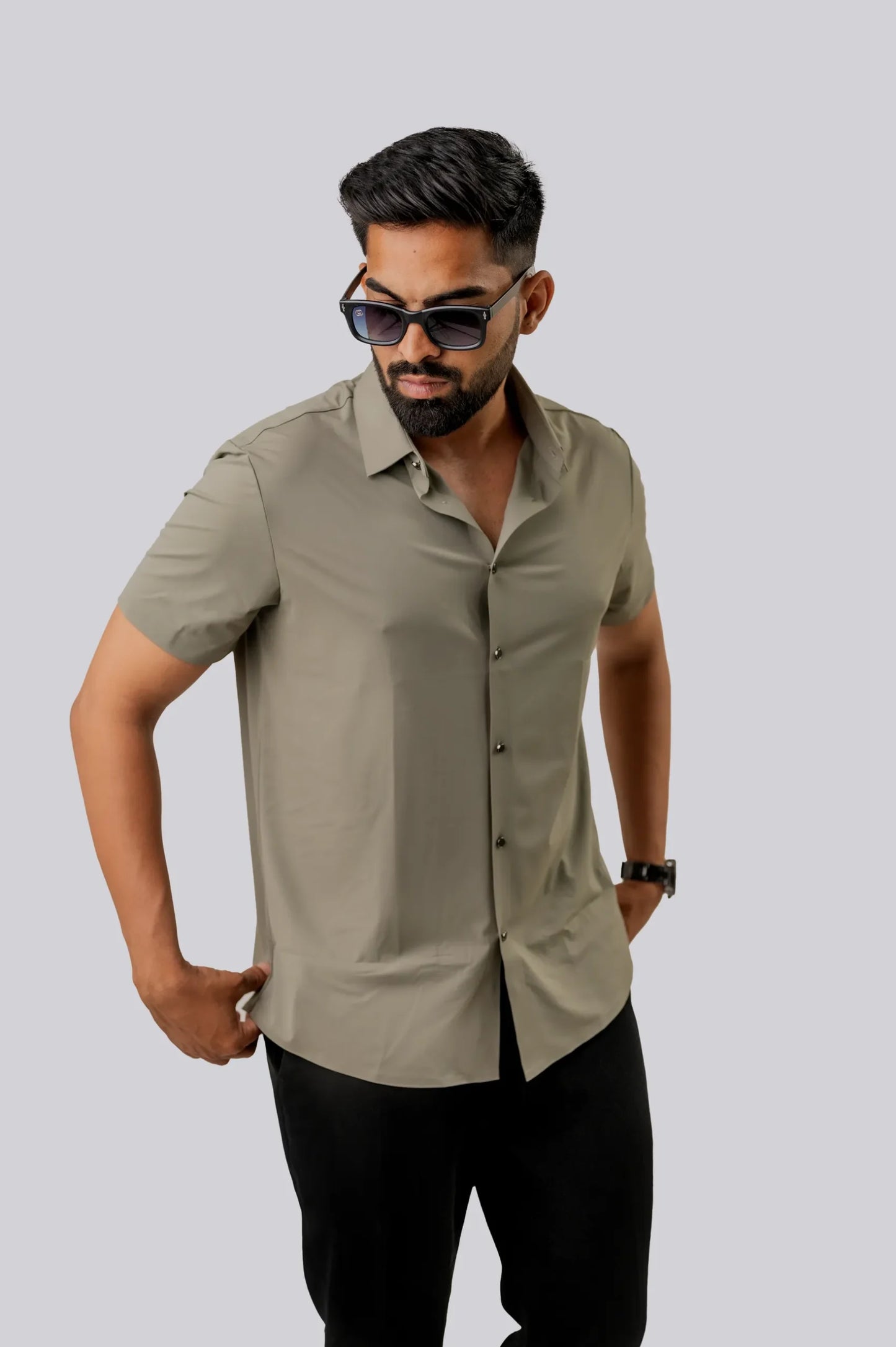 Seamless  Slate  Shirt For Men