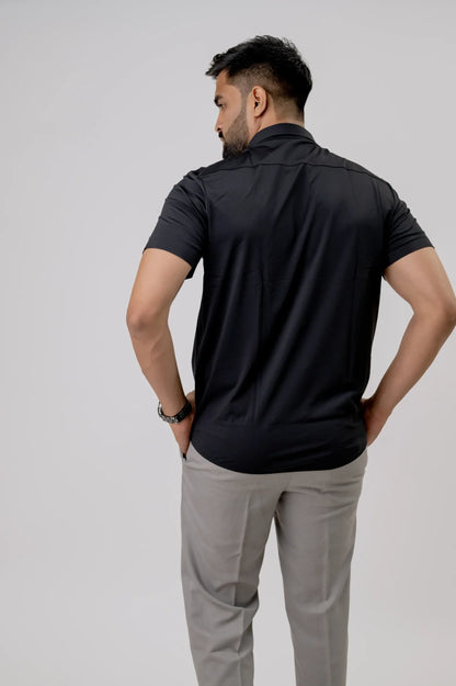 Seamless Black Shirt For Men
