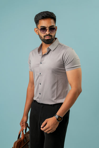 Seamless Jam Half Sleeve Shirt For Men