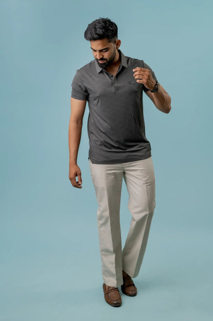 Seamless Slate Polo Men's T-Shirt