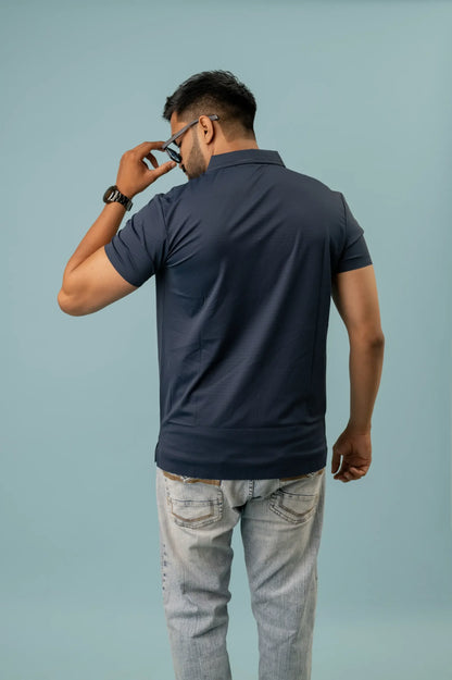 Casual Peacock Polo Men's Tshirt