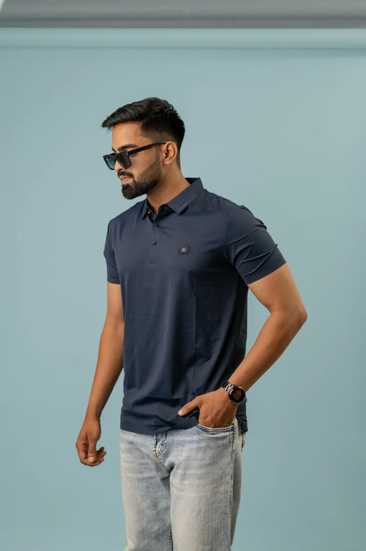Casual Peacock Polo Men's Tshirt