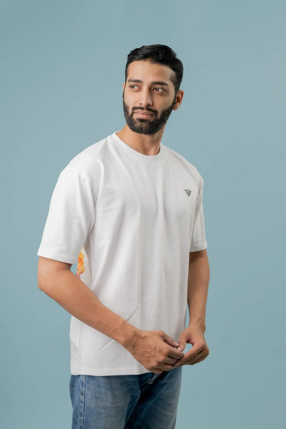 Premium Cotton Linnen Tree Printed Tshirt For Man