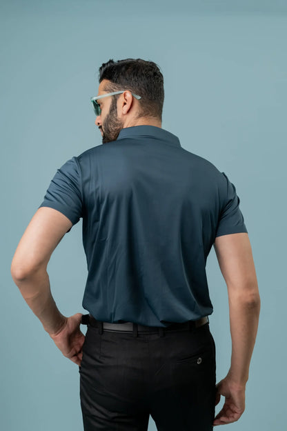 Casual Green Polo T-shirts For Men