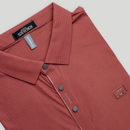 Casual Punch Polo T-shirt For Men