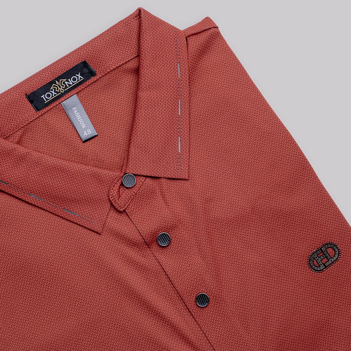 Seamless Punch Polo Men's Tshirt