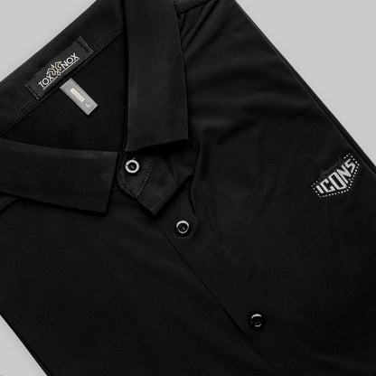 Casual Black Half Sleeve Shirt For Men