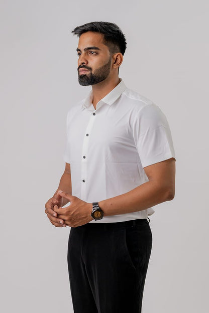 Seamless White Shirt For Men